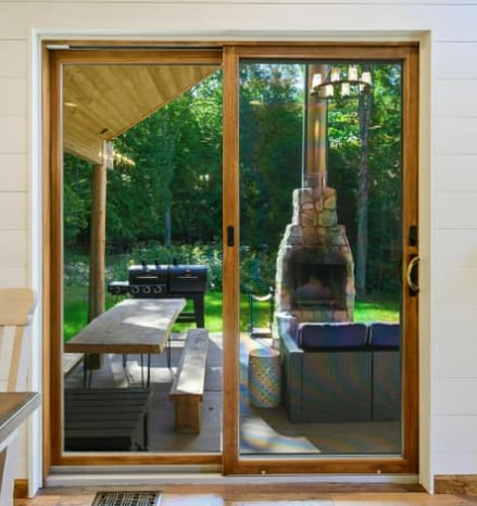 sliding wooden door track replace