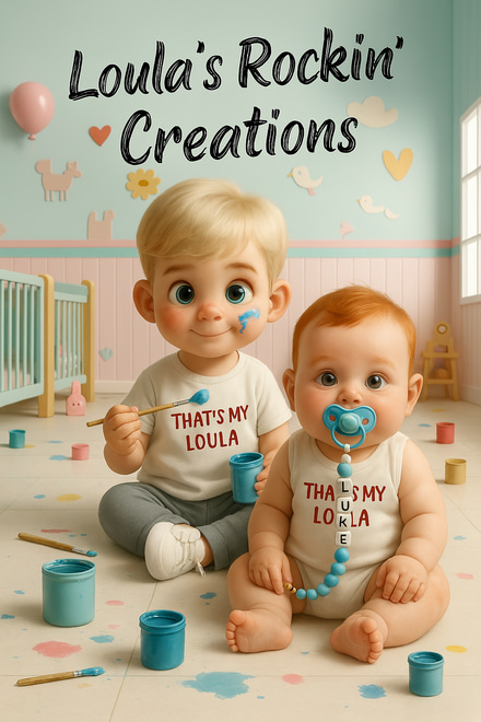 Loulas Rockin Creations logo