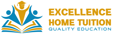 "Excellence Home Tuition official logo, representing trusted home tutoring services in Jabalpur."