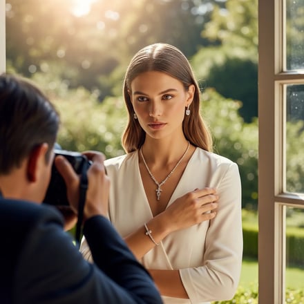 Shooting Jewelry on Models