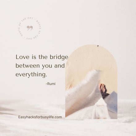 rumis quote about love