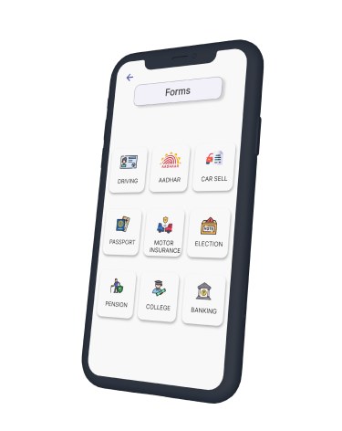a phone with a phone showing a number of icons