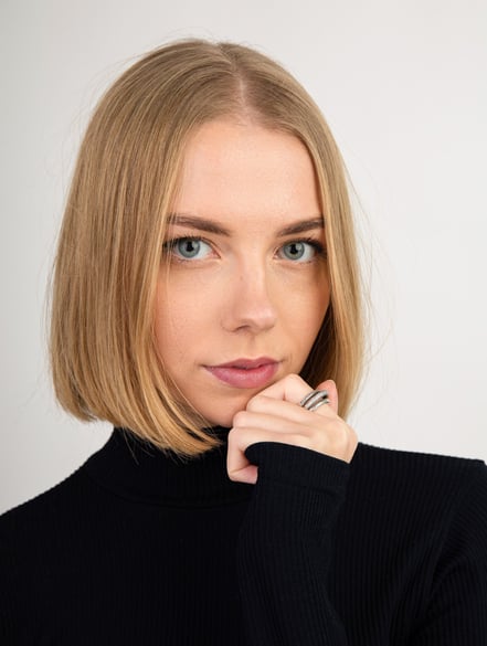 Asmeninė fotosesija studijoje