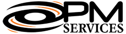 P M SERVICES logo