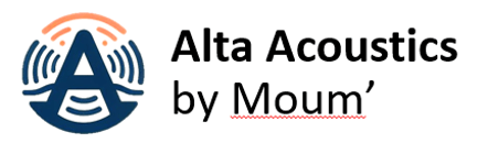 Alta Acoustics by Florent Moum' logo