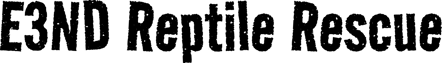 E3ND Family Reptile Rescue logo