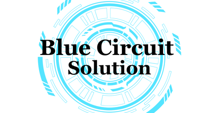 blue circuit solution logo