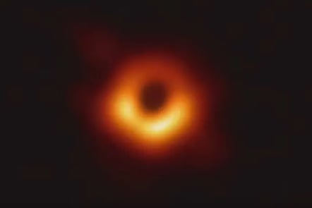 A primeira em imagem de um buraco negro feita em 2019