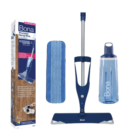 a bona bona mop with a cleaning mop and a cleaning cloth