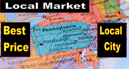 Local Markets Pittsburgh Map