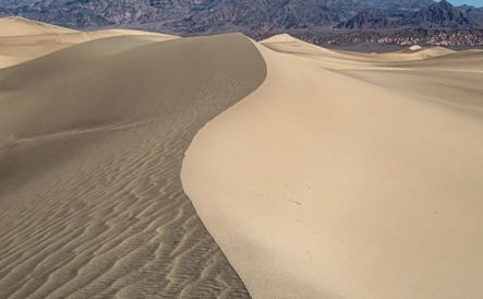 Death Valley, CA - san dunes in the desert