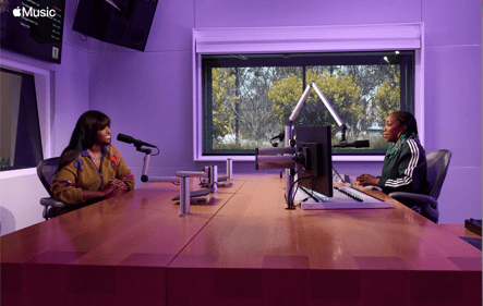 Farrah Fawx interview with Apple Radio show host Estelle Darlings