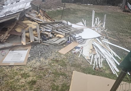 pile of debris