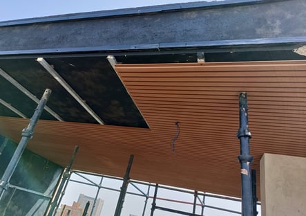 Exterior louver Installation
