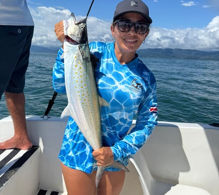 Spanish Mackerel fishing tour Coral Expeditions Costa Rica