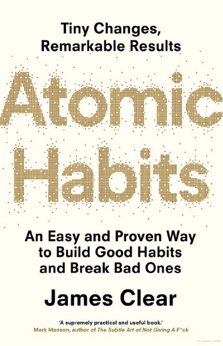 Atomic habits cover