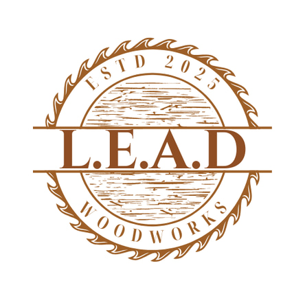 LEAD Woodworks logo
