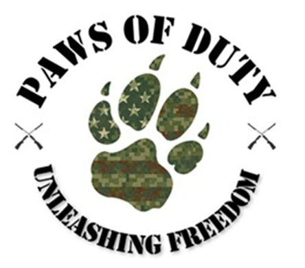 Paws of Duty logo