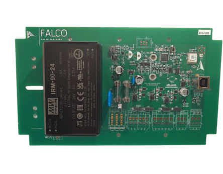 Carte électronique tracker solaire