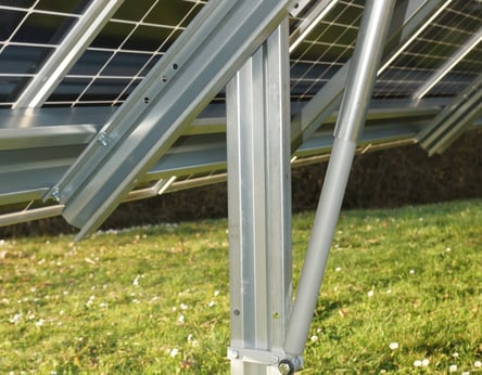Amortisseur de tracker solaire