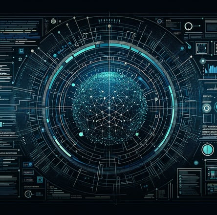 a futuristic futuristic interface of a futuristic interface