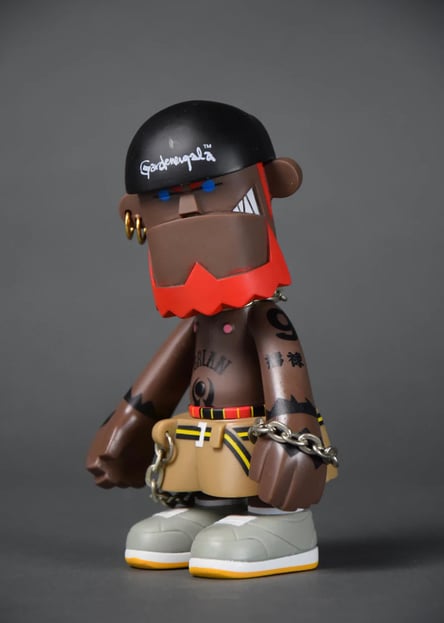 Customização: Nesta categoria, os artistas trabalham com os Toys existentes