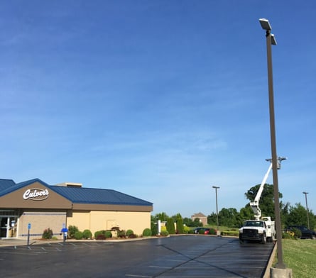 LED street lights are widely used for Residential area