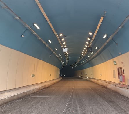 LED Tunnel lights for underground passages