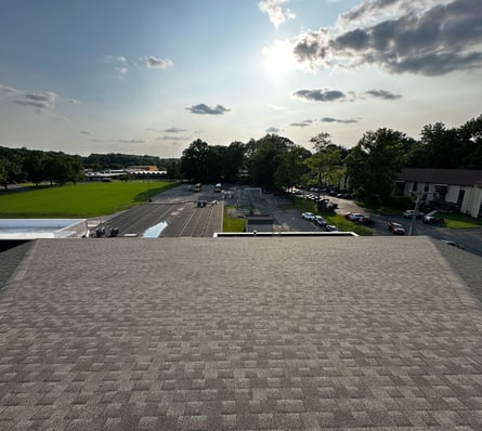 image of a newly installed roof