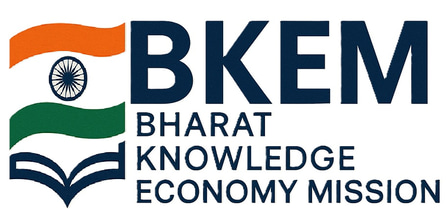 BKEM- Bharat Knowledge Economic  Mission logo