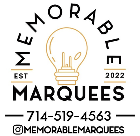 Memorable Marquees logo