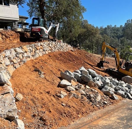 retaining wall in el paso, texas