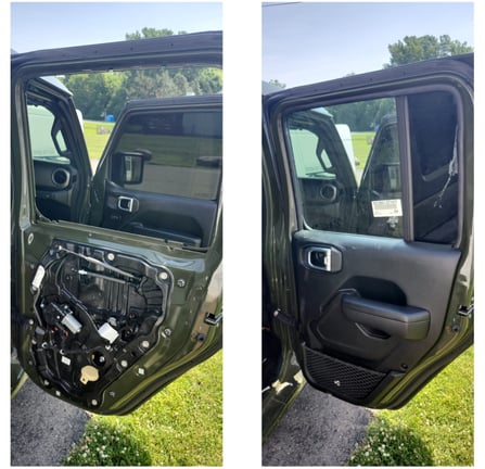 auto glass door replacement