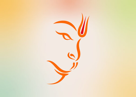Sheripally Hanuman Temple logo