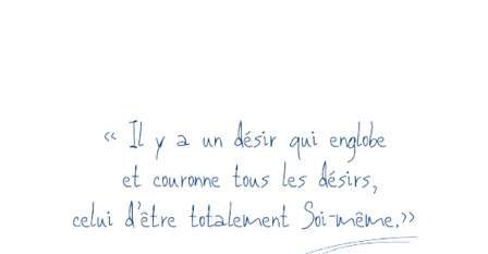 citation être totalement soi-même