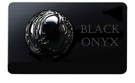 Black Onyx Cryptocurrency Card