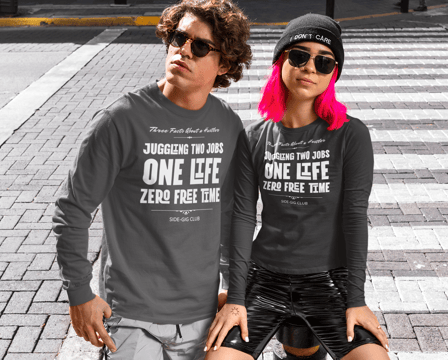 three facts about a hustler, juggling two jobs, one life, zero free time, side gig hustle, gig work