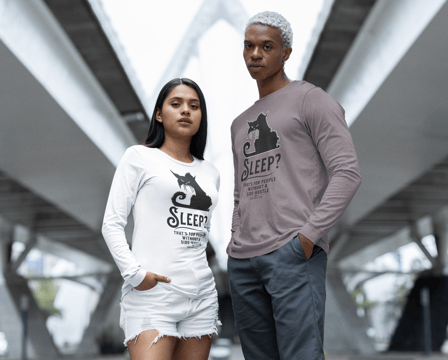 vivid calm designs, side gig club, Sleepless Grind, Hustler Cat, Vivid Black, black cat, Late-night 