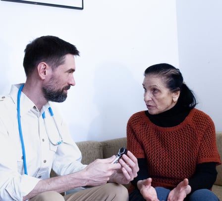 kompleksowa opieka medyczna w domu, wizyta lekarska