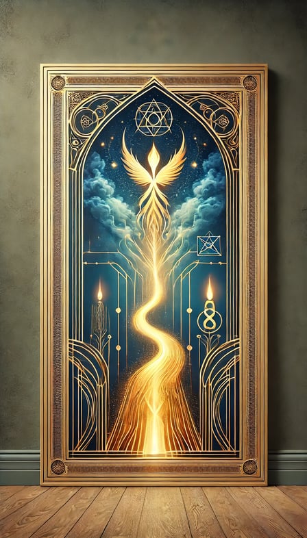 Alchemy symbols representing transformation & subconscious mastery