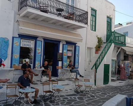 Chora, Mykonos streets