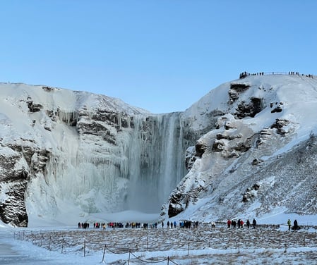 Skogafoss waterfall, Iceland