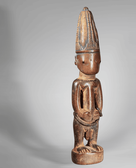 ibeji allan stone maitre des hautes coiffes master of the elevated headdresses ibedji ilorin egbe