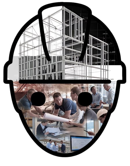 Casco con BIM y trabajo en equipo