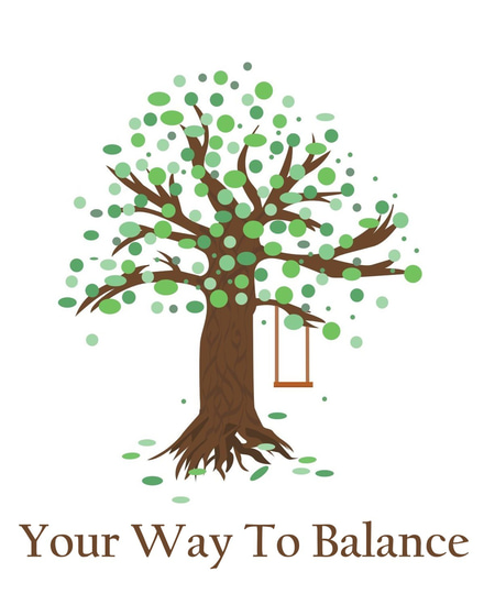 Your way to balance logo