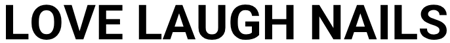 LOVE LAUGH NAILS logo