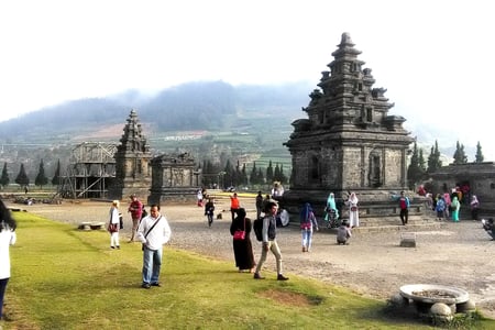 The Dieng's oldest temples