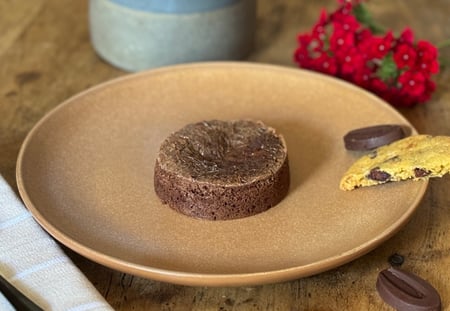 fondant au cookie