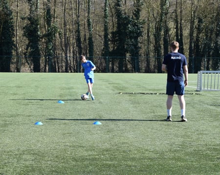 1 op 1 techniektraining voetbal in Ekeren