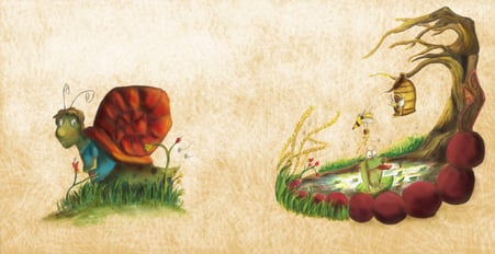 Ilustraciones de Coquito Caracol